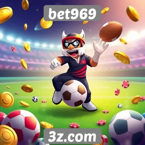 Diversidade de jogos disponíveis na plataforma bet969