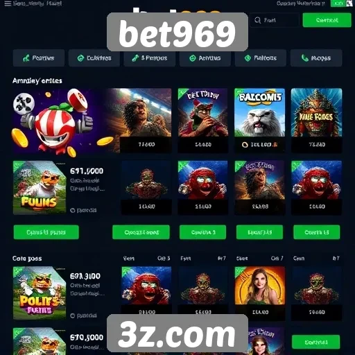 Análise das ofertas de jogos no site bet969
